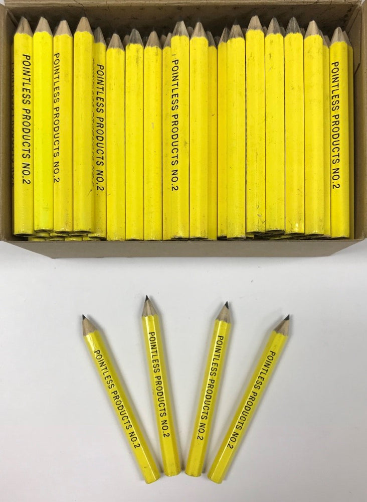 Decorated Pencils: Neon Yellow Pocket Size #2