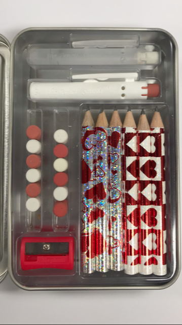 Build-A-Pencil Kit: Valentine