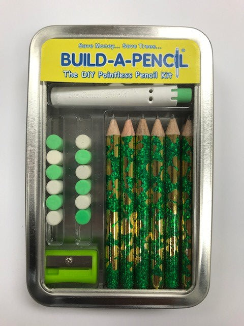 Build-A-Pencil Kit: Shamrock Glitz