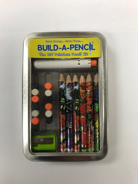 Build-A-Pencil Kit: Ghosts & Jack-O-Lanterns