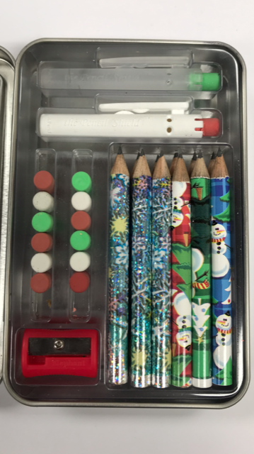 Build-A-Pencil Kit: Snowman & Snowflakes
