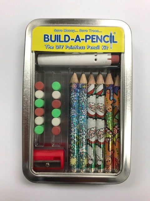 BUILD-A-PENCIL Kit: Christmas Theme