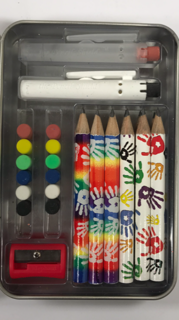 Build-A-Pencil Kit: Helping Hands and Hand Prints