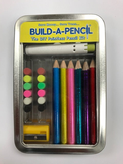 Build-A-Pencil Kit: Assorted Metallics