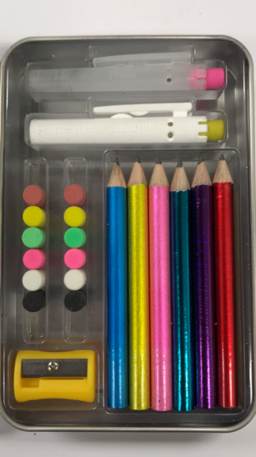 Build-A-Pencil Kit: Assorted Metallics