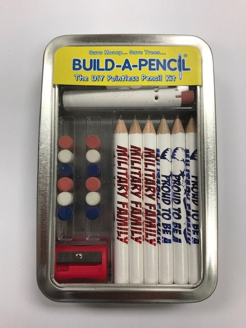 Build-A-Pencil Kit: Proud To Be A Military Family