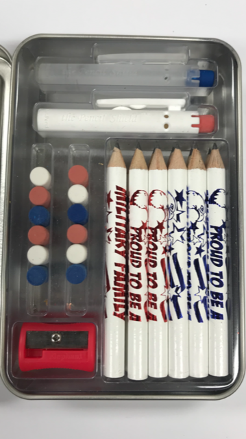 Build-A-Pencil Kit: Proud To Be A Military Family