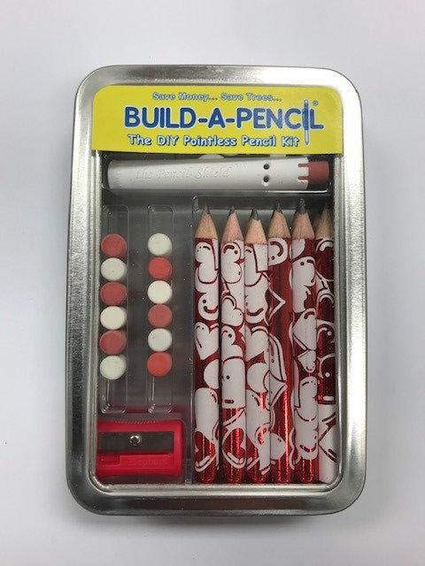 Build-A-Pencil Kit: Hearts Galore