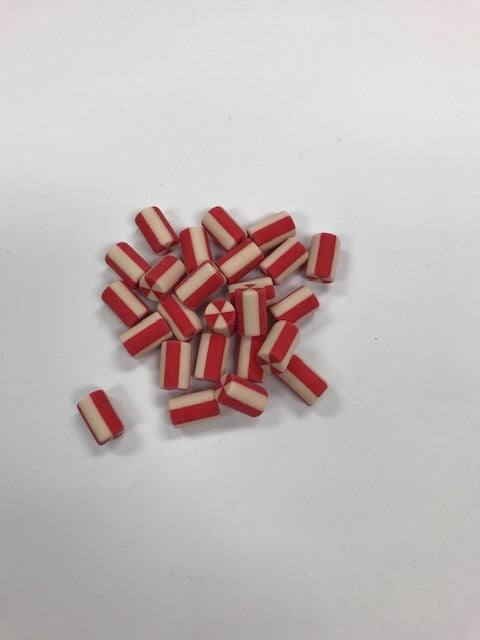 50 Piece Replacement Eraser Pack (Red & White) — Build A Pencil
